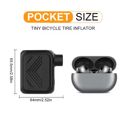 Mini Pocket SE Portable Electric Pump For Bicycle Cordless Tire Presta Schrader Valve Bike Accessori