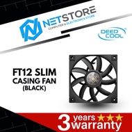 DEEPCOOL FT12 SLIM CASING FAN (BLACK) - R-FT12SLIM-BKWPN1-G