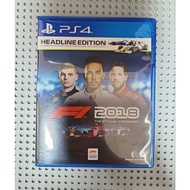 PS4 Game Disc (2nd Hand): F1 2018 THE OFFICIAL VIDEOGAME