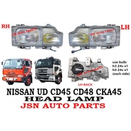 J111S01 HEAD LAMP NISSAN UD CD45 CD48 CKA45 LORRY TRUCK AKSESORI