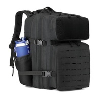 45L Men's Outdoor backpack Molle Backpack Hiking Backpack with bottle Stand Outdoor Hiking bag Fitne