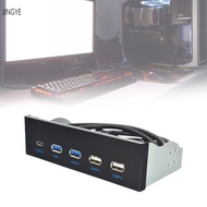 5.25-Inch Front Panel USB 3.1 Hub - 2xUSB3.0 + USB2.0 Ports with Type-E Connector for Desktop PCs