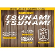Fixie cutting sticker tsunami bicycle sticker tsunami SNM300