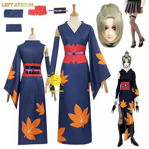 Anime Tsukuyo Cosplay Costumes GINTAMA Cosplay Dress Cuff Belt Corset Socks Tsukuyo Suits Wig Hallow