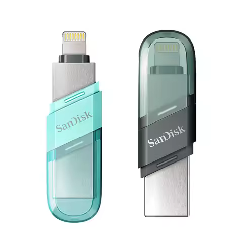 SanDisk USB Flash Drive iXpand Flip OTG Lightning USB 3.1 Stick 256GB 128GB 64GB Pen Drive MFi For i