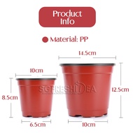 Plastic Seedling Plant Pot Germination Propagation Tray Seed Grow Round Starter Bag Planter Flower Plants Box Nursery