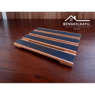 4-row guitar effect pedal board - guitar effect pedal board - pedalboard - pedal board - wooden peda
