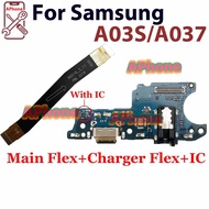 For Samsung Galaxy A03s A037 USB Charging Board Mainboard Flex Cable