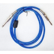 ((High Point Stage Audio) 1.5m 6.3 6.35 6.5 to 6.3 6.35 6.5 Signal Line Guitar Transmission Line Aud