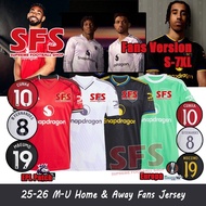 【SFS】 Top Quality 25-26 MLFC Jersey Soccer Football Jersey T-shirt Sports Fans Version Home Away S-7