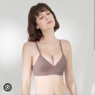 SORELLA New!! Seamless Bra S10-28525MBR Comfort Bra - Maroon Brown Cup B 85