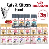Royal Canin Cat Dry Food Kibbles For Kitten & Adult 2kg- Makanan Kucing (Fit 32, Urinary, Mother Bab