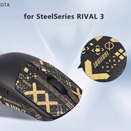 DTA Anti-Slip Mouse Sticker Sweat-Absorbent Wear-Resistant Protective Grip Tape For SteelSeries Riva