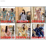 Korean cute long sleeve/PAJAMA SLEEPWEAR TERNO FOR WOMEN