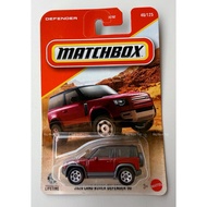 Matchbox 2020 Land Rover Defender 90 (Red) 46/125 – Brand New Carded Diecast