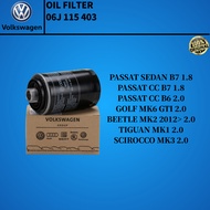VOLKSWAGEN OIL FILTER (06J 115 403) A4/A5/A6/A7/A8/Q3/Q5/VW PASSAT CC GOLF GTI SCIROCCO