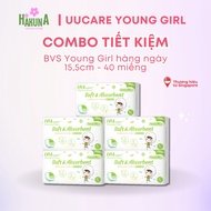 UUcare Singapore Young Girl Sanitary Napkin Combo daily 15.5cm