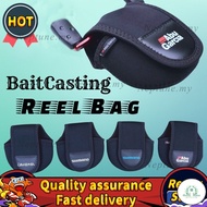 GD Bait Casting Reel Bag Shimano/Daiwa/AbuGarcia Fishing Reel Cover Beg Simpan Mesin Mancing