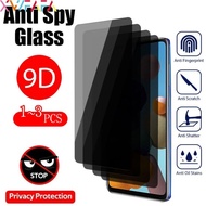 3D Full Cover Anti Spy Peeping Privacy Screen Protector For Redmi Note Note 13 12 11 12T 11T 10 9 8 