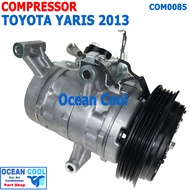 คอมเพลสเซอร์ โตโยต้า ยาริส 2014 - 2020 COM0085 10SE13C Compressor For Toyota Yaris  คอมแอร์ คอม คอมเ