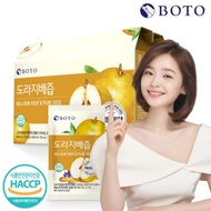 [BOTO] Korean Pear & Balloon Flower Root Juice – 100% Korean Ingredients, 80ml x 30 Packs