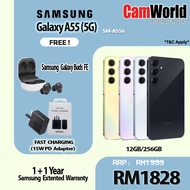 Samsung Galaxy A55 (5G) (12GB/256GB)(SM-A556) / Galaxy A54 8GB/256GB Samsung Malaysia Warranty Packa
