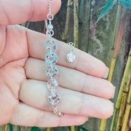 Golden Coin Bracelet 999 – High Quality S999 Silver