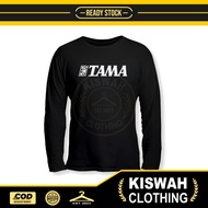Tama Drums Logo T-shirt Long Sleeve Music Shirt