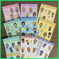۞ ∇ Toca Life Toca Boca Laminated Sticker Sheets