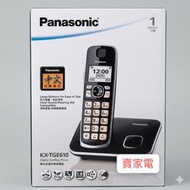 1.8吋背光燈 液晶體顯示屏 KX-TGE610HK DECT 數碼室內無線電話 KXTGE610HKB Panasonic 樂聲