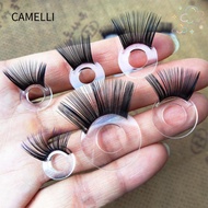 CAMELLI 10pcs Doll Toy Safety Eyes, 12-35mm 8 Styles Eyes Eyelash Toys,  DIY Plush Doll Making Baby 