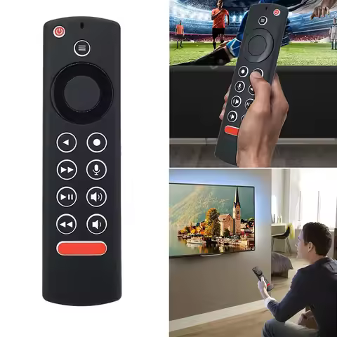 Replace Voice TV Remote Control Battery Powered Voice Function Remote Control Voice Controller for N