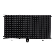 Portable Microphone Isolation Screen Microphone Isolation Shield Sound Absorbing Foam for Desktop or