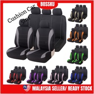 Bossku Car Cushion Cover Set Cushion Kereta Sarung Kusyen Kerusi Persona Bezza Myvi Seat Cover