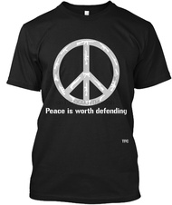 Men T Shirt Peace is worth defending(1) tshirt XS-4XL-5XL-6XL