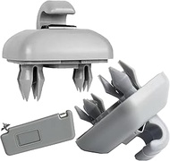 2pcs Car Sun Visor Clip for A-u-d-i A1 A3 A4 A7 Q3 Q5 B6 B7 B8 S4 S5, Sun Visor Clip Hook Model 8E0 