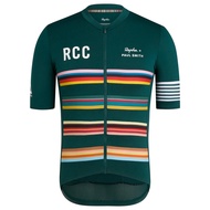 NEW Men Rapha RCC Summer Short Sleeve Cycling Jersey/bibshorts cycling pants NEW Racing Downhill Jer