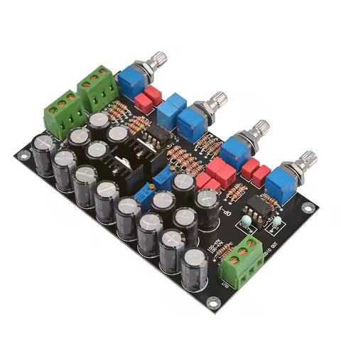 AIYIMA HIFI Preamp Tone Control Board NE5532 OP AMP Preamplifier Volume Control DIY For Power Amplif