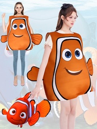 Finding Nemo Clownfish cosplay Costume Nemo Composite Sponge Halloween Cartoon cosplay Costume