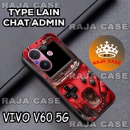 HP [RC18] VIVO V60 5G Case - VIVO V60 5G Casing [ GAMEBOY Motif] - rubber material - all types of ce