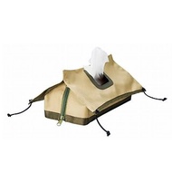 日本Magnets 超可愛戶外露營帳篷造型雙開口設計面紙盒套(淺褐色)