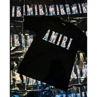 【HOT】 AMIRI MSRK เสื้อยืด ผ้าฝ้ายแท้ สวมใส่สบาย s-5xl
