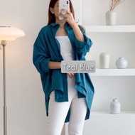 KEMEJA Olivia Shirt - WOMEN'S Linen Oversize Shirt - Linen Shirt - Linen Oversized Shirt