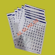 ➦ ▧ ◕ Window Card 10 sets in a pack A2,S2,M2,D2