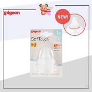 PIGEON SofTouch™ Wide Neck Nipple (SS/S/M/L/LL/LLL)