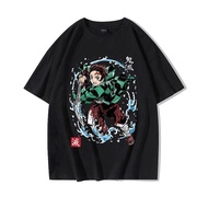 2023 เสื้อยืดโอเวอร์ไซส์เสื้อยืดลายอนิเมะ kimetsu NO yaiba zenitsu ดาบพิฆาตอสูรเสื้อยืดเสื้อยืดลายกราฟิกสำหรับผู้ชายและผู้หญิง S-5XL เสื้อยืดคอตตอนลำลอง