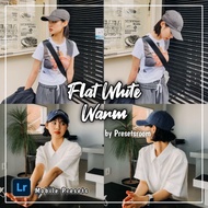 Lightroom Mobile Presets DNG File | Flat White Warm