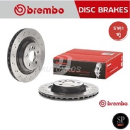 ฺ BREMBO Rear Brake Disc Rotor BENZ S-CLASS W220 (600) C215 (Perforated) (HC) '02-05/330MM/D09 B842 