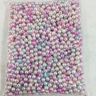 8mm Fiver Spray Pearls Large Pack - Unicorn