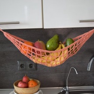 收納可掛籃。水果、蔬菜吊床。櫃下收納